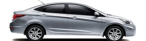 HYUNDAI ACCENT BLUE